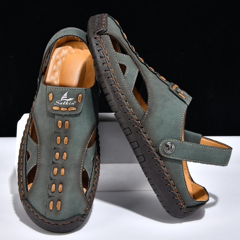 Treklander Leder Sandalen