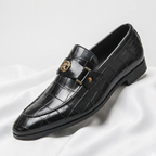 Venturo Italienische Leder Slipper