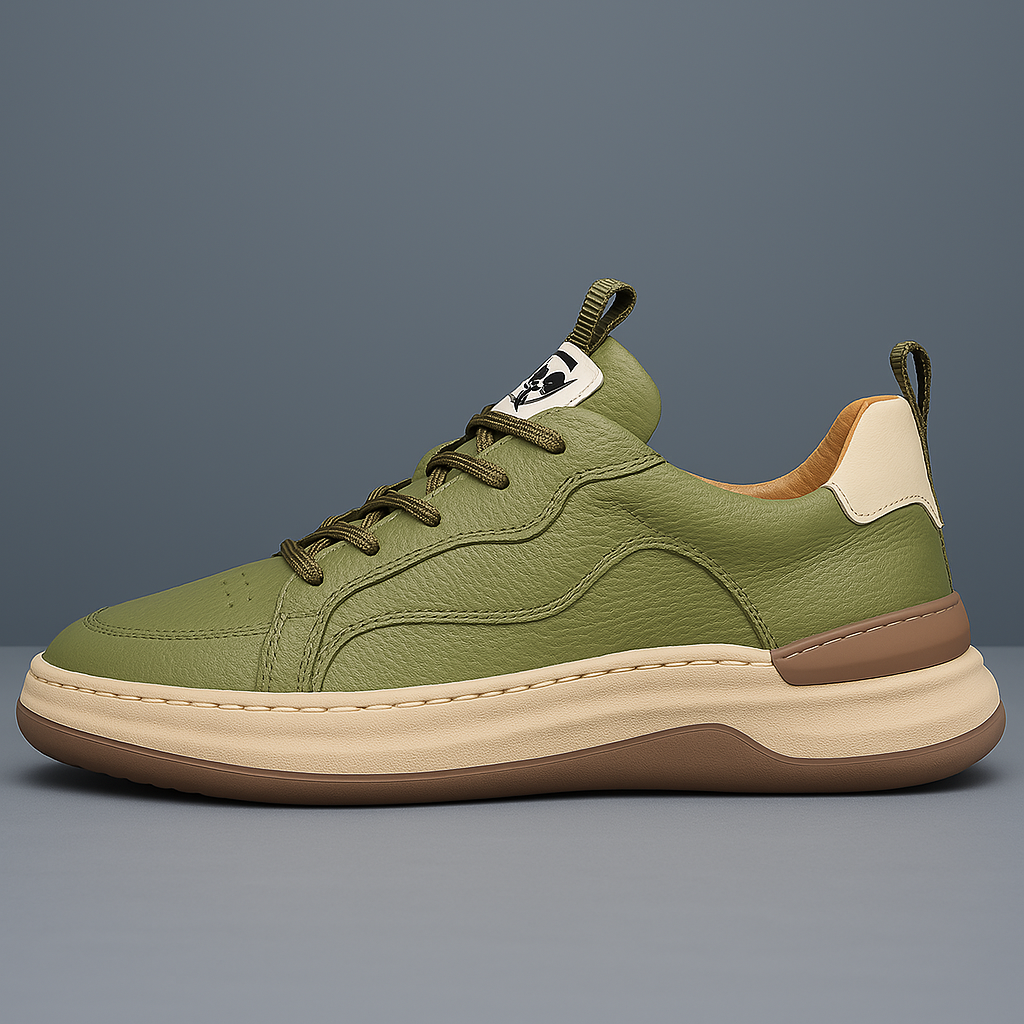 Nero Italiana Echtes Leder Sneakers