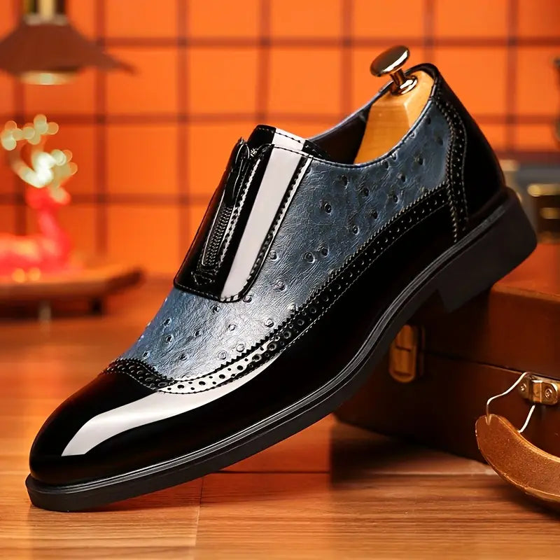 Ravello Straußenleder Slipper
