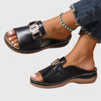 Romy | Komfortable Schnallensandalen