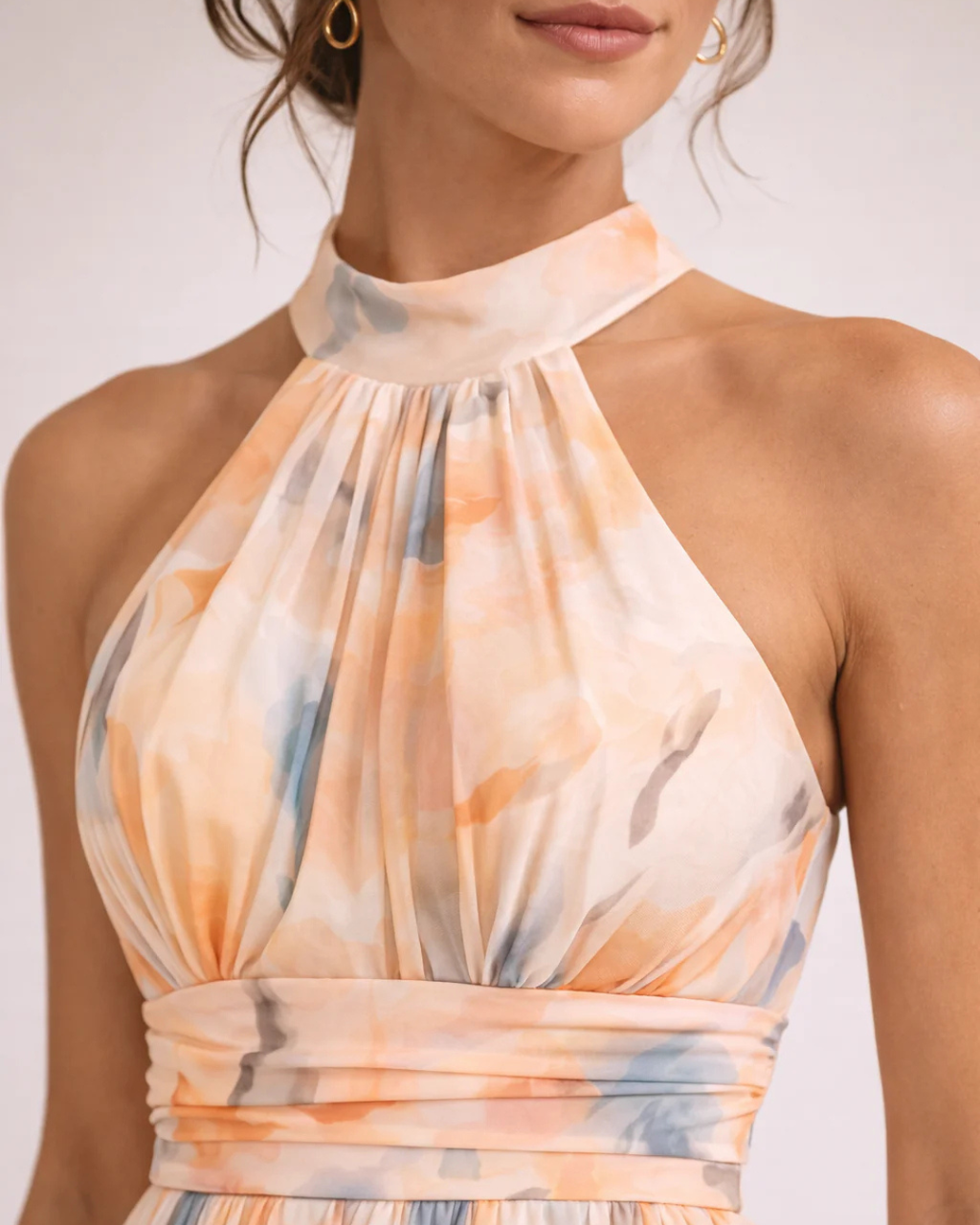 Veuger Modehous |  Neckholder Maxikleid