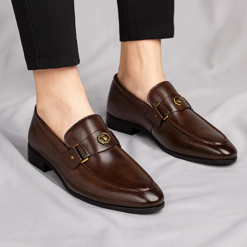 Lusano Italienische Leder Slipper