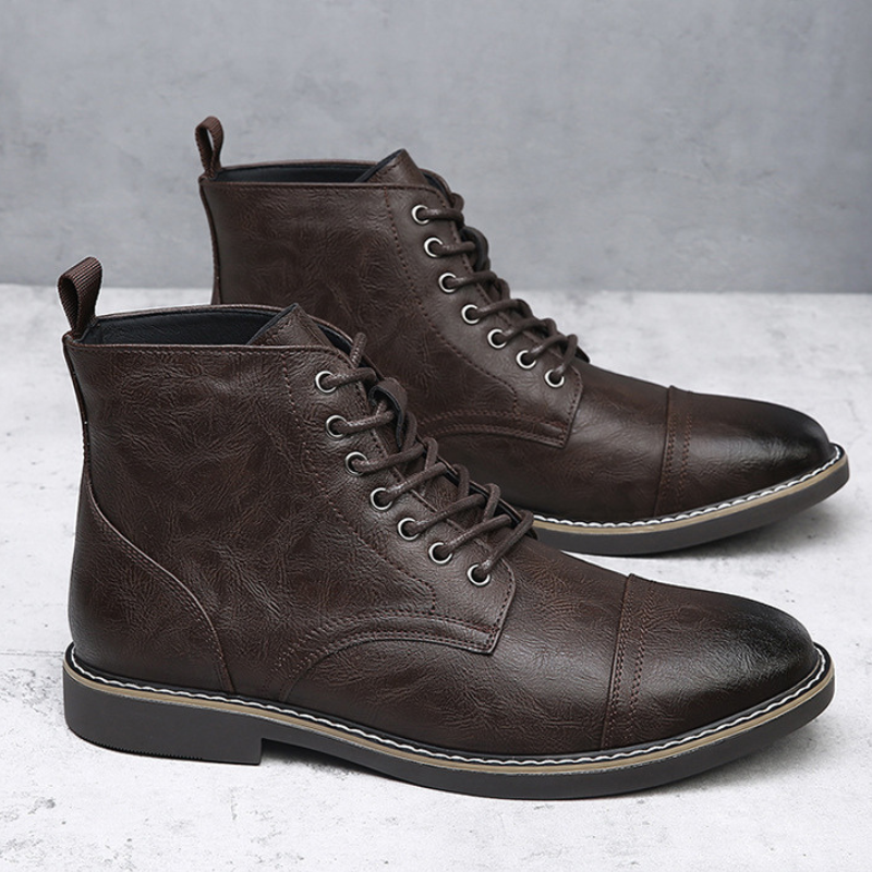 Bradford Echtleder Stiefel