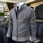 Maximilian | Premium-Strickjacke mit Reißverschluss