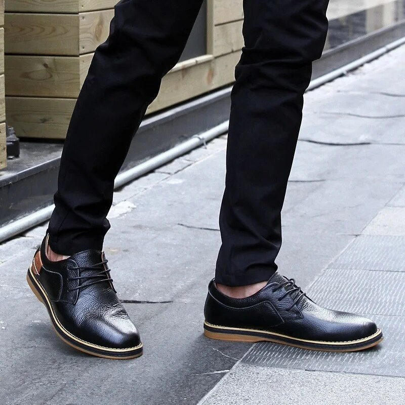 Lucas Wellington Echtes Leder Schuhe