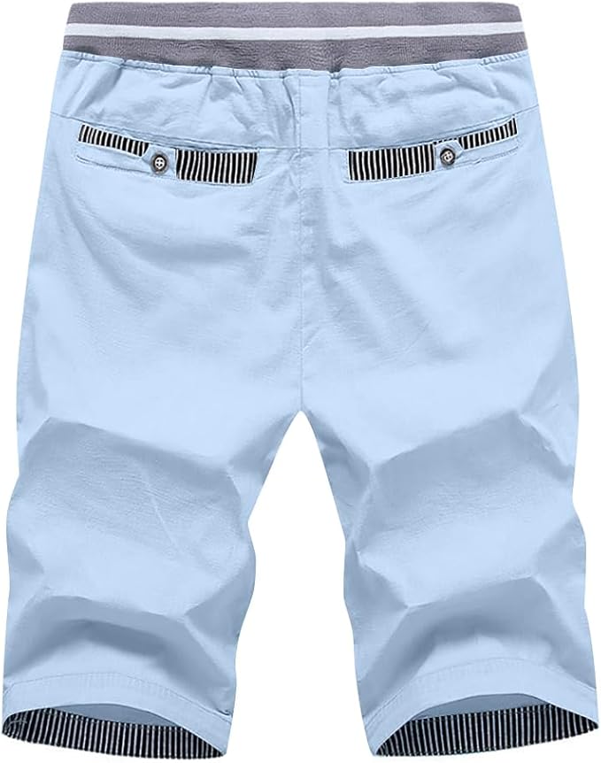 Veuger modehous | Leinen Sommer-Shorts (1 Kaufen, 1 GRATIS dazu)