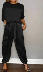 Margaret - Elegantes Satin-Set