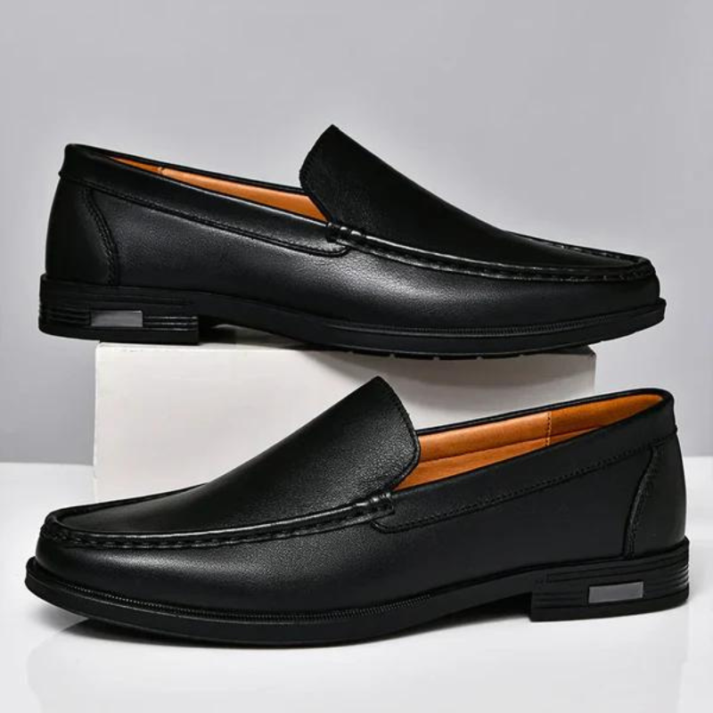 Pelle Italiana Echtes Leder Slipper