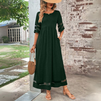 Aubrey™ – Figurbetonendes Midi-Kleid mit Bauchbedeckung" 

Rewritten: "Aubrey™ – Midi-Kleid mit figurbetonendem Schnitt und Bauchbedeckung