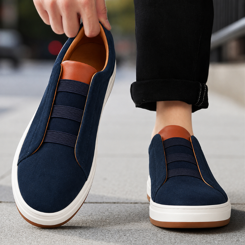 Hudson Wildleder Sneakers