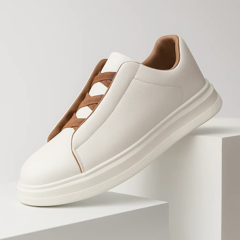 Bradley Leder Sneakers