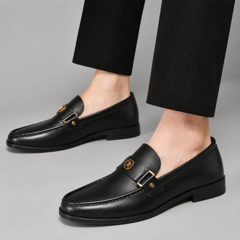 Velaro Italienische Leder Slipper