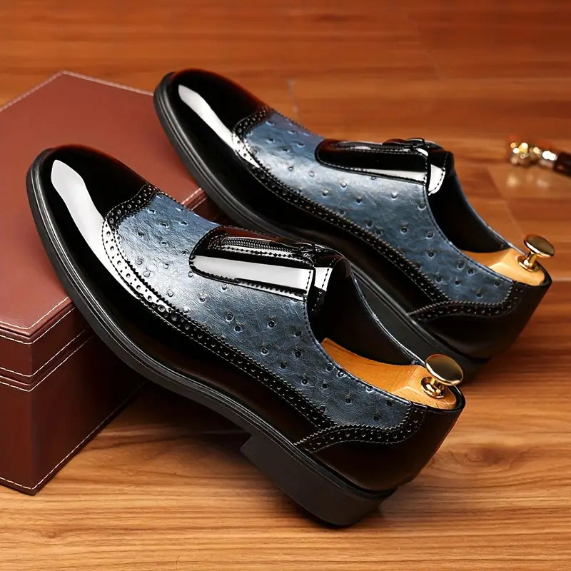 Ravello Straußenleder Slipper