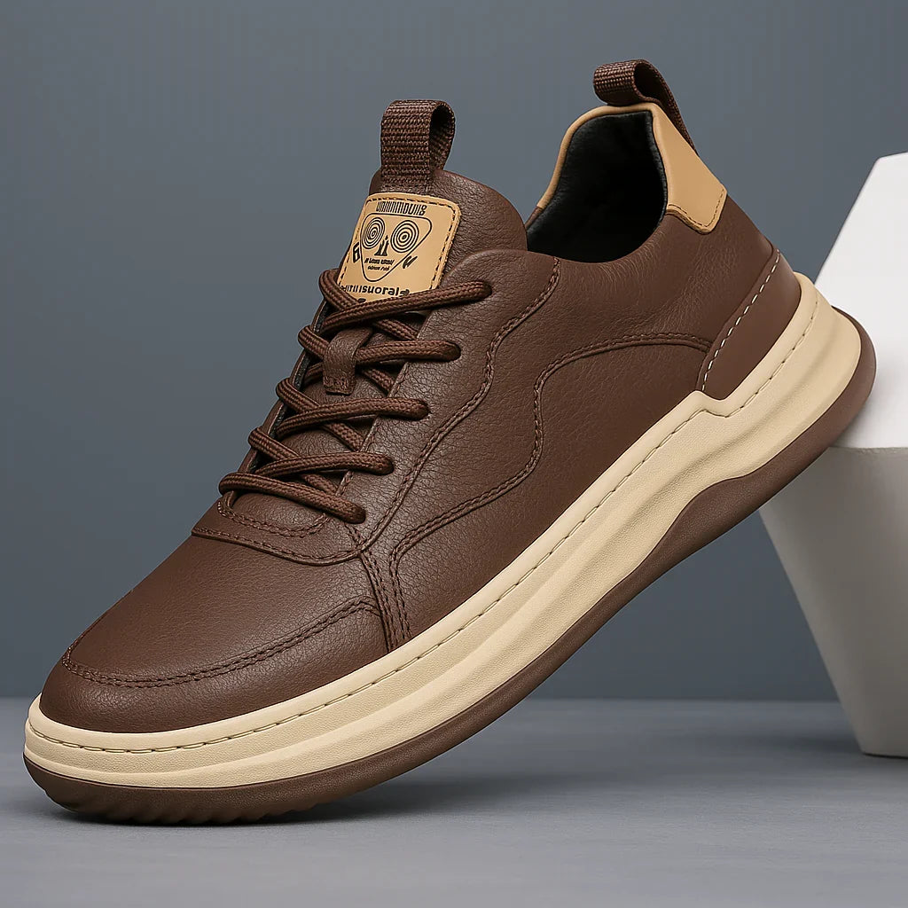 Nero Italiana Echtes Leder Sneakers