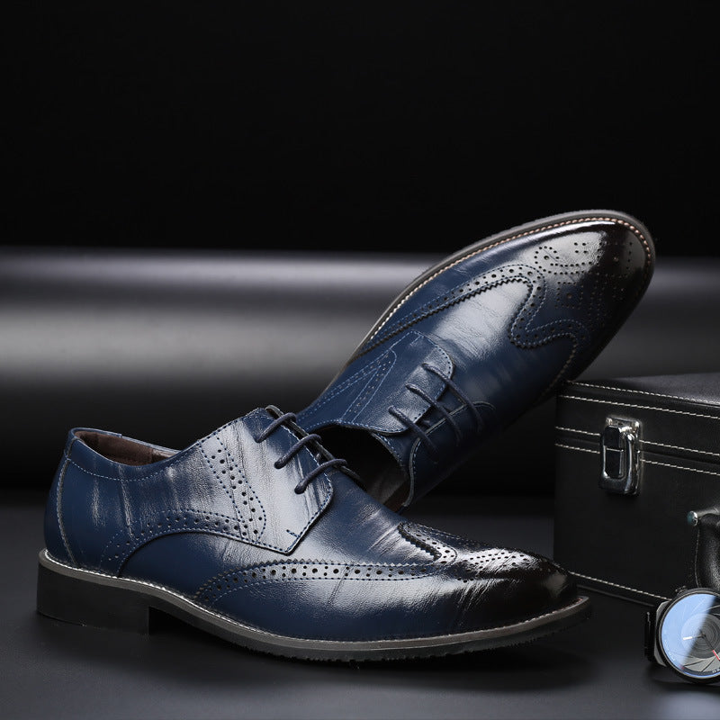 Kingston Leder Brogue Anzugschuhe
