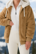 Ashild | Winterjacke aus Pelzfleece