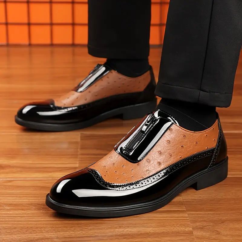 Ravello Straußenleder Slipper