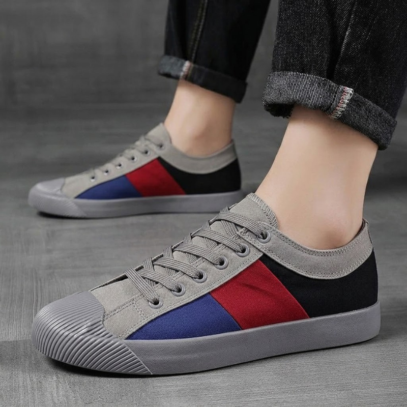 Clyde Monet Canvas Sneakers