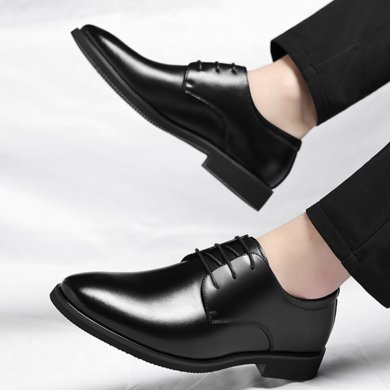 Monte Leder Schnürschuhe