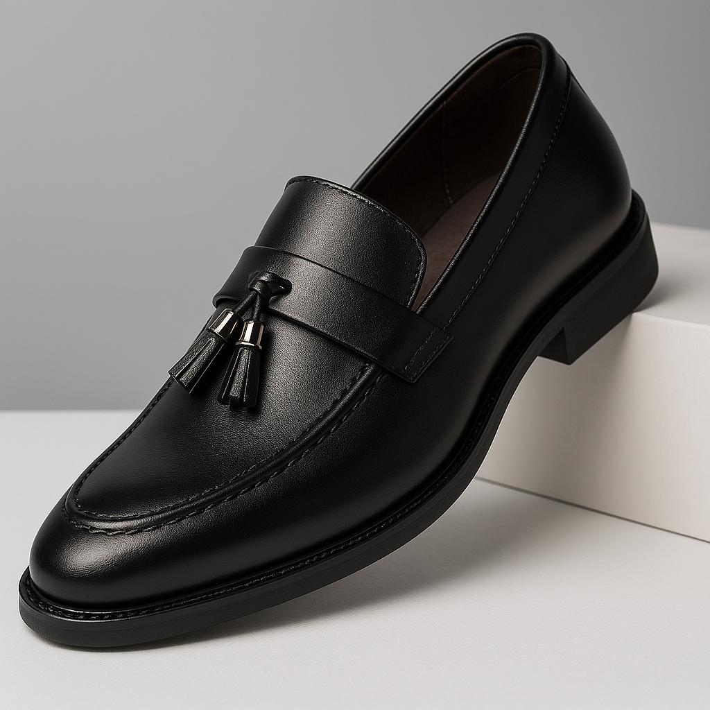 Bristol Leder Quasten Slipper