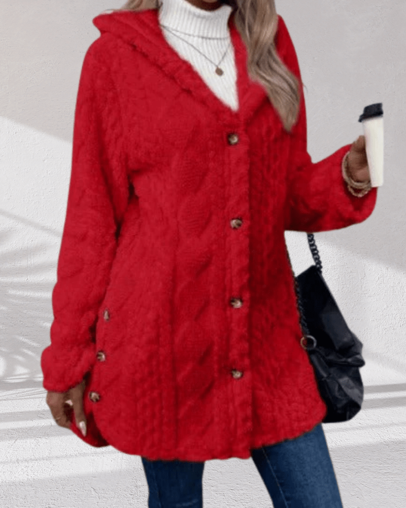 Celine | Weiche Teddy-Weste