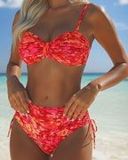 Audrey | Bikini-Top mit abstraktem Design