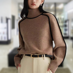Leandra | Bequemer Rollkragenpullover