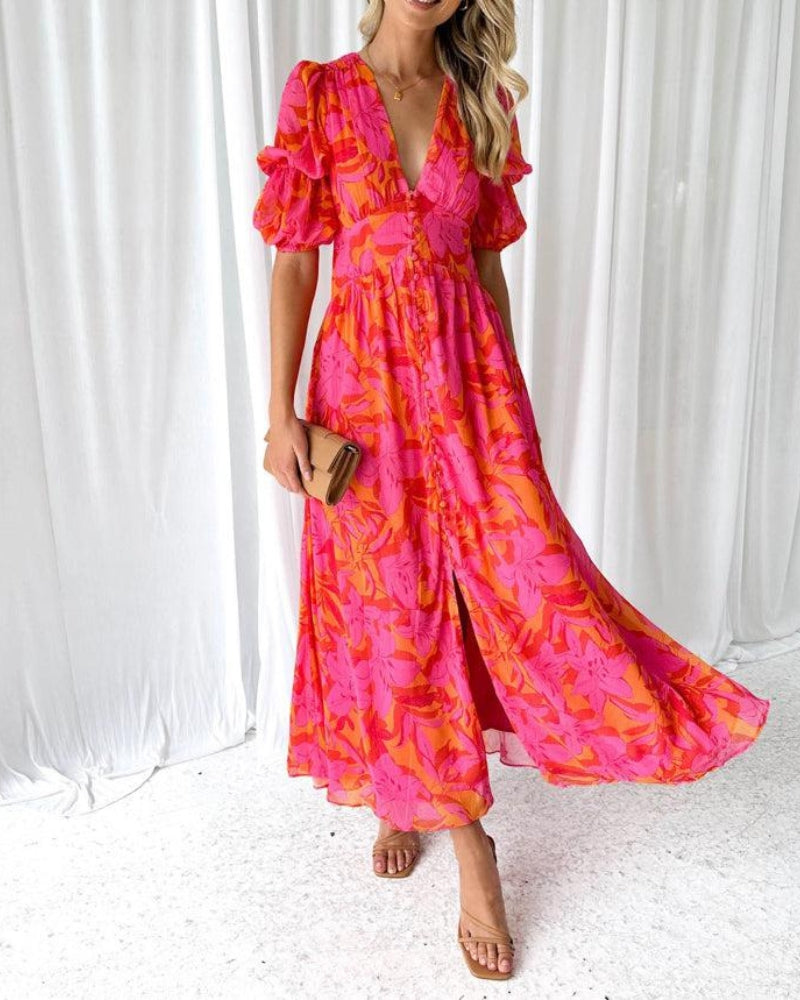 Armonia | Maxi Kleid Glanz der Sonne