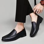 Pelle Italiana Echtes Leder Slipper