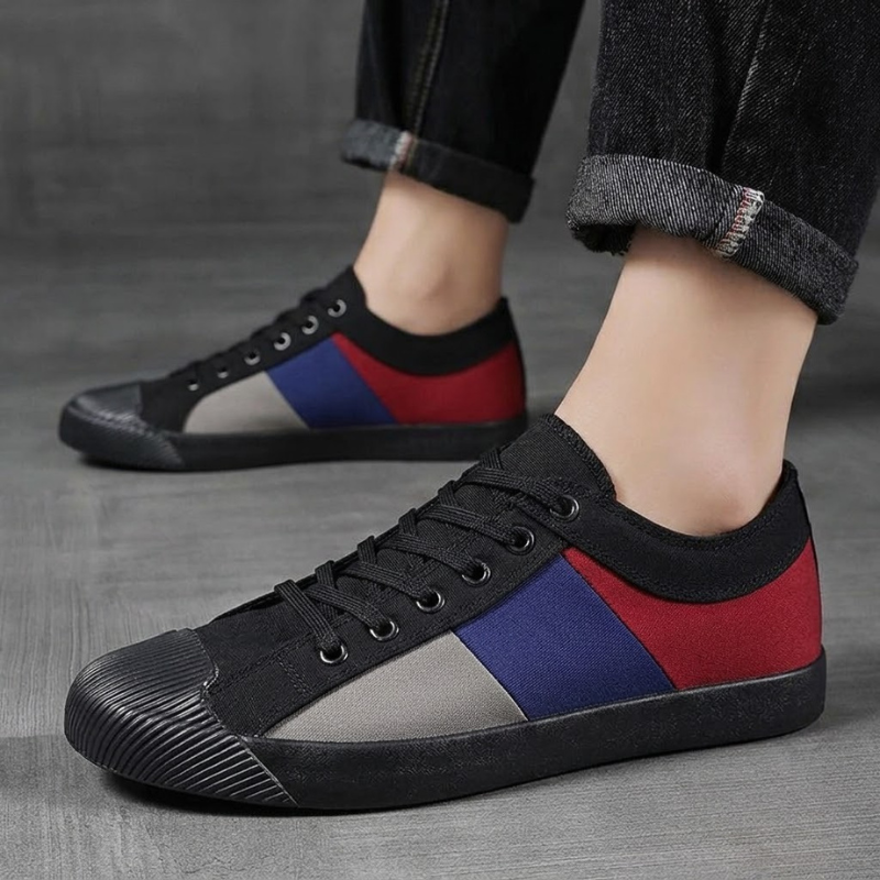 Clyde Monet Canvas Sneakers