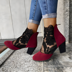 Norene™| Spitzen Stiefeletten