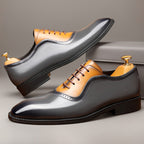 Marcello Leder Schnürschuhe