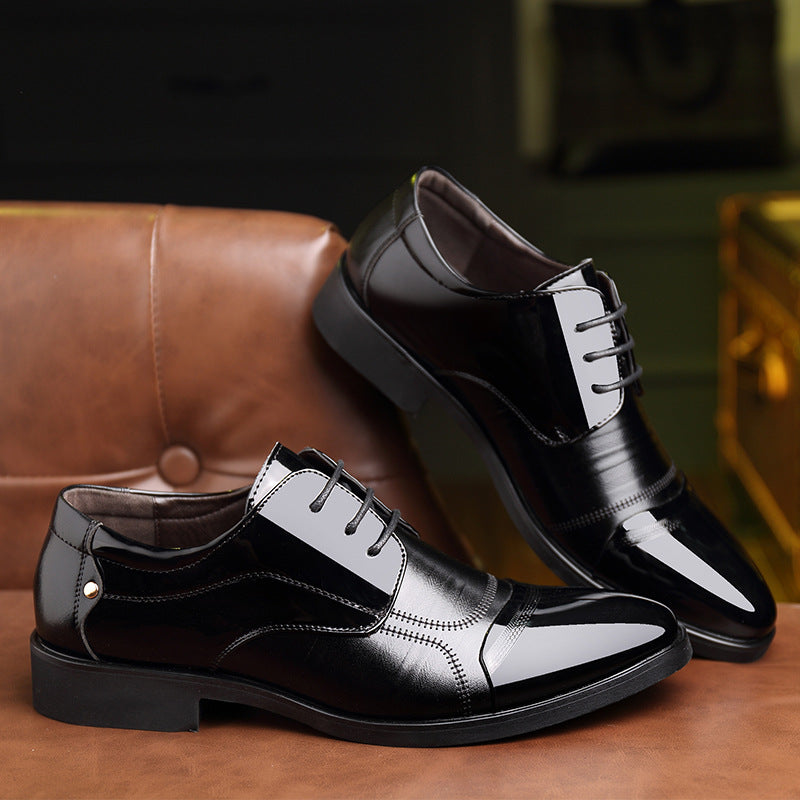 Oxford Lacklederschuhe