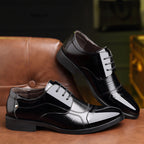 Oxford Lacklederschuhe