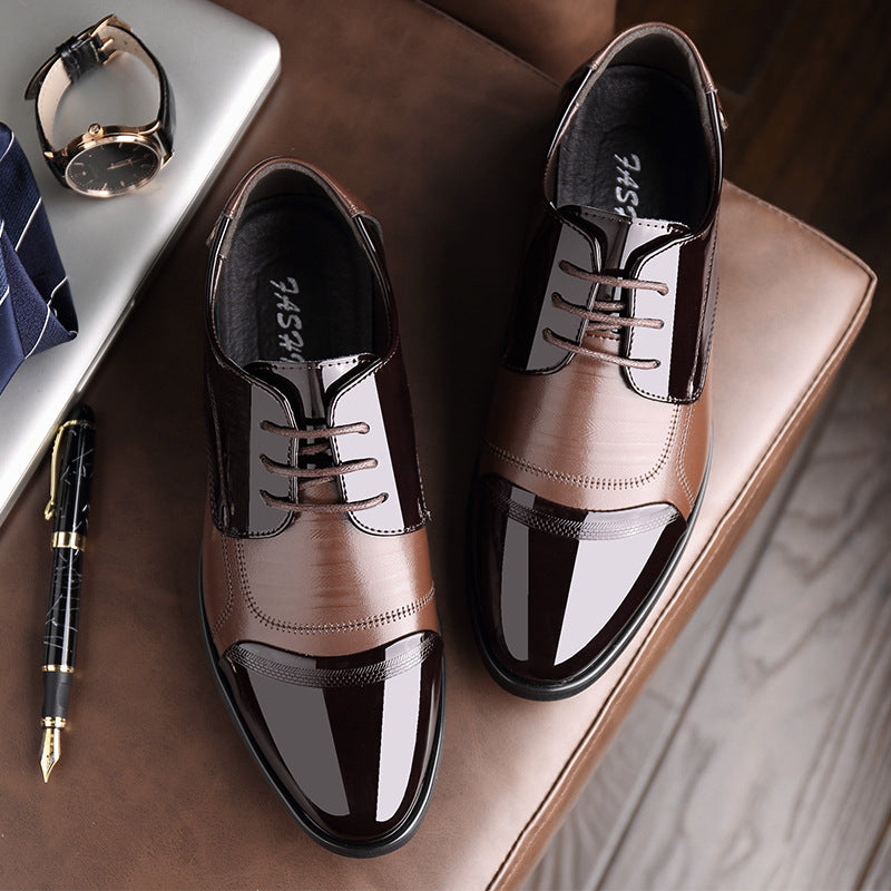Oxford Lacklederschuhe