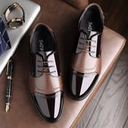 Oxford Lacklederschuhe