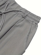 NICHOLS | Oversized Linen Pants with Drawstring