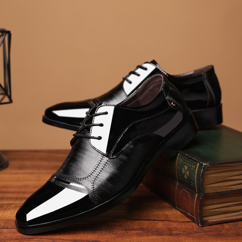 Oxford Lacklederschuhe