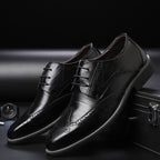 Kingston Leder Brogue Anzugschuhe
