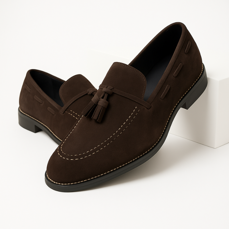 Lusso Italia Quasten Slipper