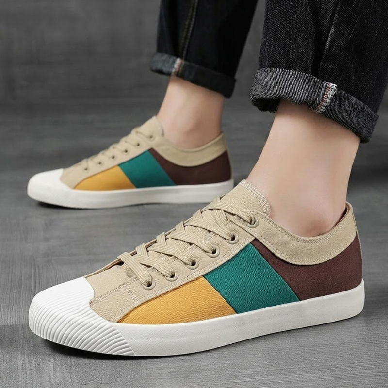 Clyde Monet Canvas Sneakers
