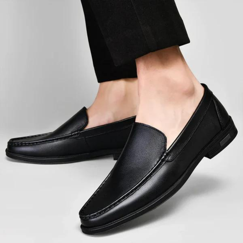 Pelle Italiana Echtes Leder Slipper