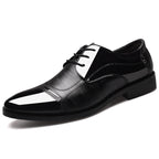 Oxford Lacklederschuhe