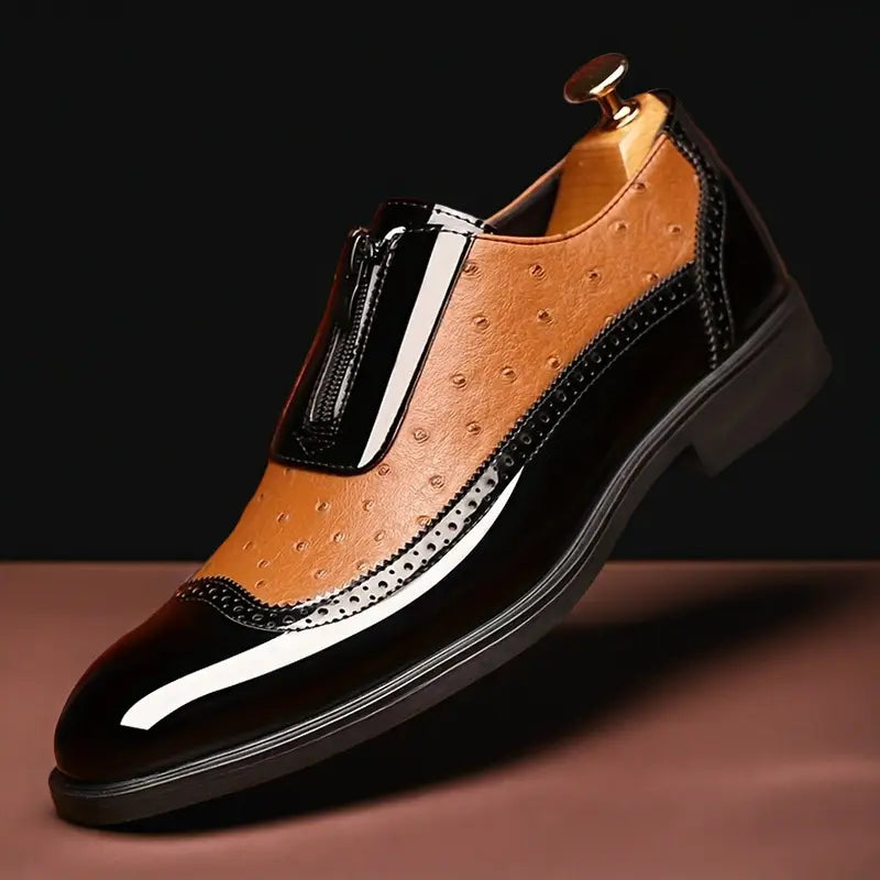 Ravello Straußenleder Slipper