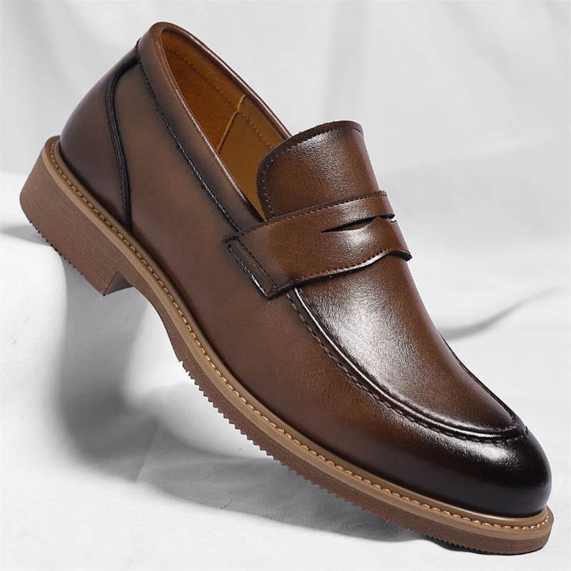 Vento Italienische Penny Loafers