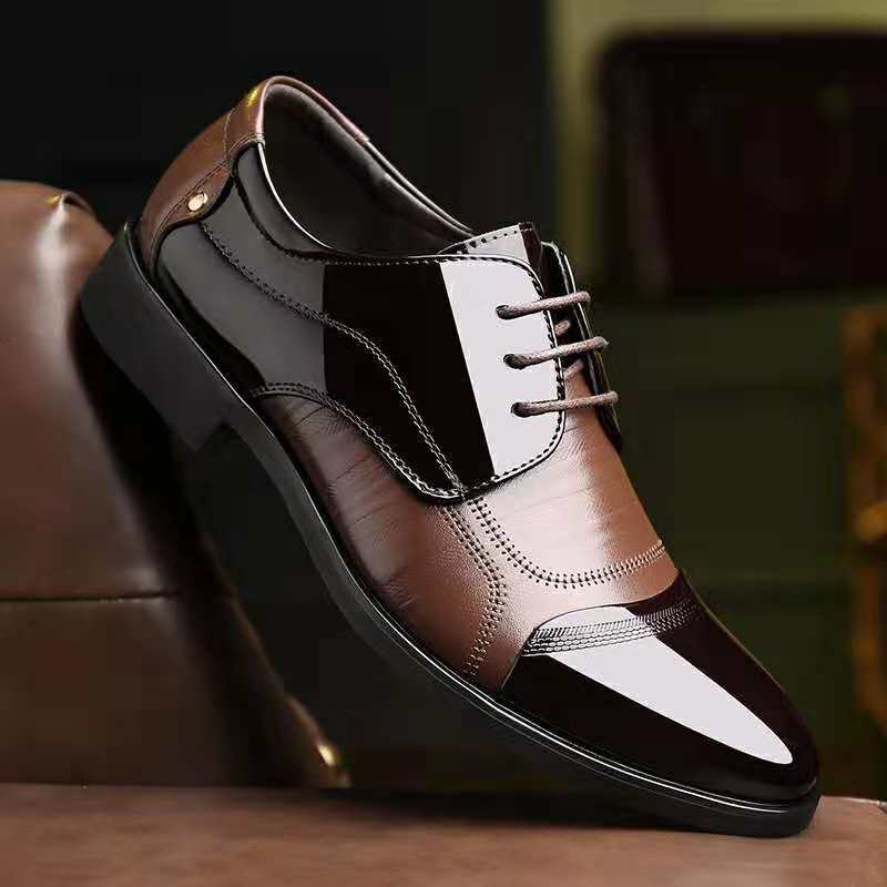 Oxford Lacklederschuhe
