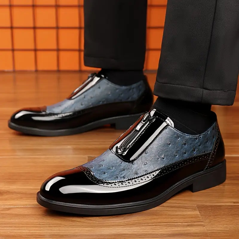 Ravello Straußenleder Slipper