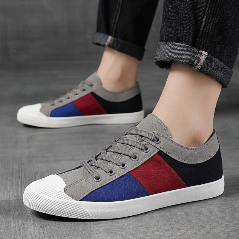 Clyde Monet Canvas Sneakers
