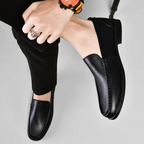 Pelle Italiana Echtes Leder Slipper